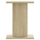 plantestativer 2 stk. 30x30x40 cm konstrueret træ sonoma-eg