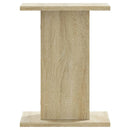 plantestativer 2 stk. 30x30x40 cm konstrueret træ sonoma-eg