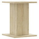 plantestativer 2 stk. 30x30x40 cm konstrueret træ sonoma-eg