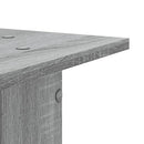plantestativer 2 stk. 30x30x40 cm konstrueret træ grå sonoma-eg