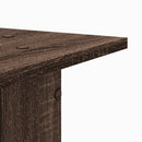 plantestativer 2 stk. 30x30x40 cm konstrueret træ brunt eg