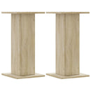 plantestativer 2 stk. 30x30x60 cm konstrueret træ sonoma-eg