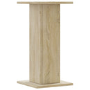 plantestativer 2 stk. 30x30x60 cm konstrueret træ sonoma-eg
