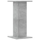 plantestativer 2 stk. 30x30x60 cm konstrueret træ betongrå