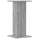plantestativer 2 stk. 30x30x60 cm konstrueret træ grå sonoma-eg