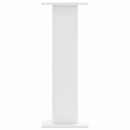 plantestativer 2 stk. 30x30x80 cm konstrueret træ hvid