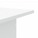 plantestativer 2 stk. 30x30x80 cm konstrueret træ hvid