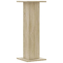 plantestativer 2 stk. 30x30x80 cm konstrueret træ sonoma-eg