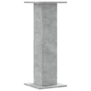 plantestativer 2 stk. 30x30x80 cm konstrueret træ betongrå