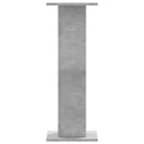 plantestativer 2 stk. 30x30x80 cm konstrueret træ betongrå