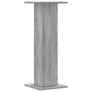plantestativer 2 stk. 30x30x80 cm konstrueret træ grå sonoma-eg
