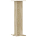 plantestativer 2 stk. 30x30x95 cm konstrueret træ sonoma-eg
