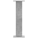 plantestativer 2 stk. 30x30x95 cm konstrueret træ betongrå