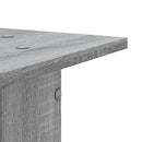 plantestativer 2 stk. 30x30x95 cm konstrueret træ grå sonoma-eg