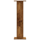 plantestativer 2 stk. 30x30x95 cm konstrueret træ antikt træ