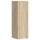 plantestativer 2 stk. 33x33x100 cm konstrueret træ sonoma-eg