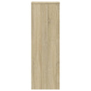 plantestativer 2 stk. 33x33x100 cm konstrueret træ sonoma-eg