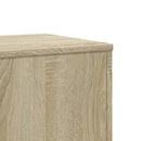 plantestativer 2 stk. 33x33x100 cm konstrueret træ sonoma-eg