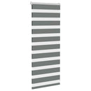 zebragardin mørkegrå 65x100 cm stofbredde 60,9 cm polyester