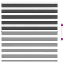 zebragardin sort 150x150 cm stofbredde 145,9 cm polyester
