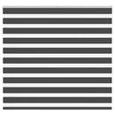 zebragardin sort 155x150 cm stofbredde 150,9 cm polyester