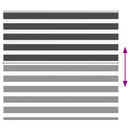 zebragardin sort 155x150 cm stofbredde 150,9 cm polyester