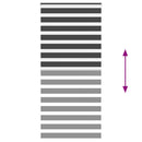 zebragardin sort 115x230 cm stofbredde 110,9 cm polyester