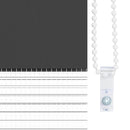 zebragardin sort 115x230 cm stofbredde 110,9 cm polyester