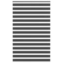 zebragardin sort 150x230 cm stofbredde 145,9 cm polyester