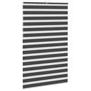 zebragardin sort 150x230 cm stofbredde 145,9 cm polyester
