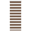 zebragardin brun 60x100 cm stofbredde 55,9 cm polyester