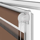 zebragardin brun 60x100 cm stofbredde 55,9 cm polyester