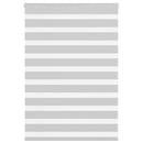 zebragardin lysegrå 115x100 cm stofbredde 110,9 cm polyester