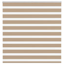 zebragardin sandbrun 150x150 cm stofbredde 145,9 cm polyester