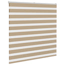 zebragardin sandbrun 150x150 cm stofbredde 145,9 cm polyester