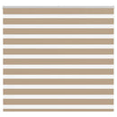 zebragardin sandbrun 155x150 cm stofbredde 150,9 cm polyester