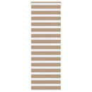 zebragardin sandbrun 90x230 cm stofbredde 85,9 cm polyester