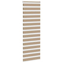 zebragardin sandbrun 90x230 cm stofbredde 85,9 cm polyester
