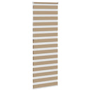 zebragardin sandbrun 90x230 cm stofbredde 85,9 cm polyester