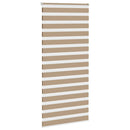 zebragardin sandbrun 95x230 cm stofbredde 90,9 cm polyester