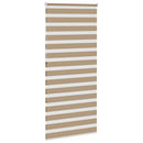 zebragardin sandbrun 95x230 cm stofbredde 90,9 cm polyester