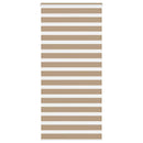 zebragardin sandbrun 100x230cm stofbredde 95,9 cm polyester