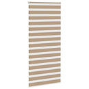 zebragardin sandbrun 100x230cm stofbredde 95,9 cm polyester
