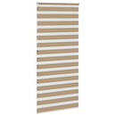 zebragardin sandbrun 100x230cm stofbredde 95,9 cm polyester