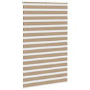 zebragardin sandbrun 150x230 cm stofbredde 145,9 cm polyester