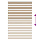 zebragardin sandbrun 150x230 cm stofbredde 145,9 cm polyester
