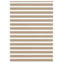 zebragardin sandbrun 155x230 cm stofbredde 150,9 cm polyester