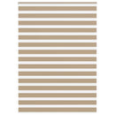 zebragardin sandbrun 165x230 cm stofbredde 160,9 cm polyester