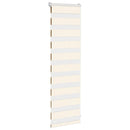 zebragardin marmorbeige 40x100 cm stofbredde 35,9 cm polyester