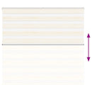 zebragardin marmorbeige 165x100 cm stofbredde 160,9cm polyester